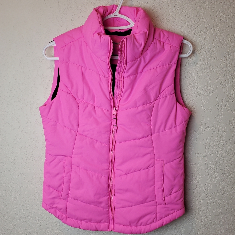 Aeropostale pink puffer vest